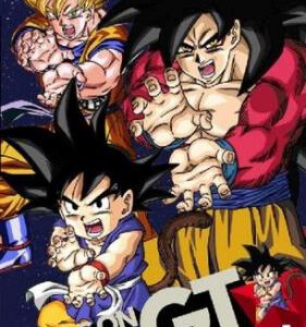 K557-558龙珠GT（1996） 2碟 TV版全集+外传 不支持PS