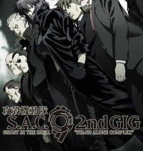 J415-418攻壳机动队TV版1+2季 4碟 不兼容PS3 PS4 豆瓣评分9.5