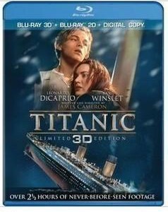 K068-069泰坦尼克号3D 2碟 2D+3D