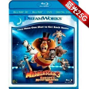 F114马达加斯加3 3D 2D+3D 智能辨别 3D