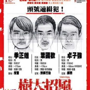 C451树大招风 TRIVISA (2016) 杜琪峰新作，三大贼王、惊天大案、空穴来风、未必无因