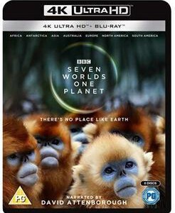 A11-01-03 4K-UHD BBC:七个世界 一个星球 3碟装 全景声 2019 评分9.8