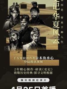 U1081-1082史记·华夏风云 2碟装 高清版 2024