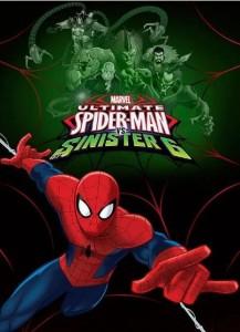 Y1115-1118终极蜘蛛侠 第3-4季 4碟装(2014-2016)动画版 带国粤语5.1