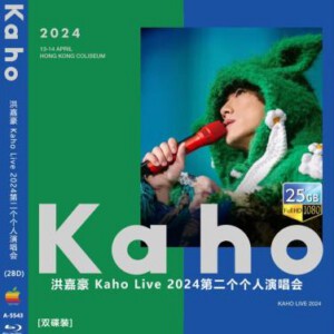 Y1324-1325洪嘉豪Kaho Live 2024第二个个人演唱会 2碟装