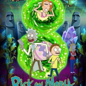 X1483-1484瑞克和莫蒂 第8季 2碟装 2025年佐野隆史执导的动画剧